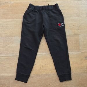 Champion Men's Black Jogger Sweatpants Size S